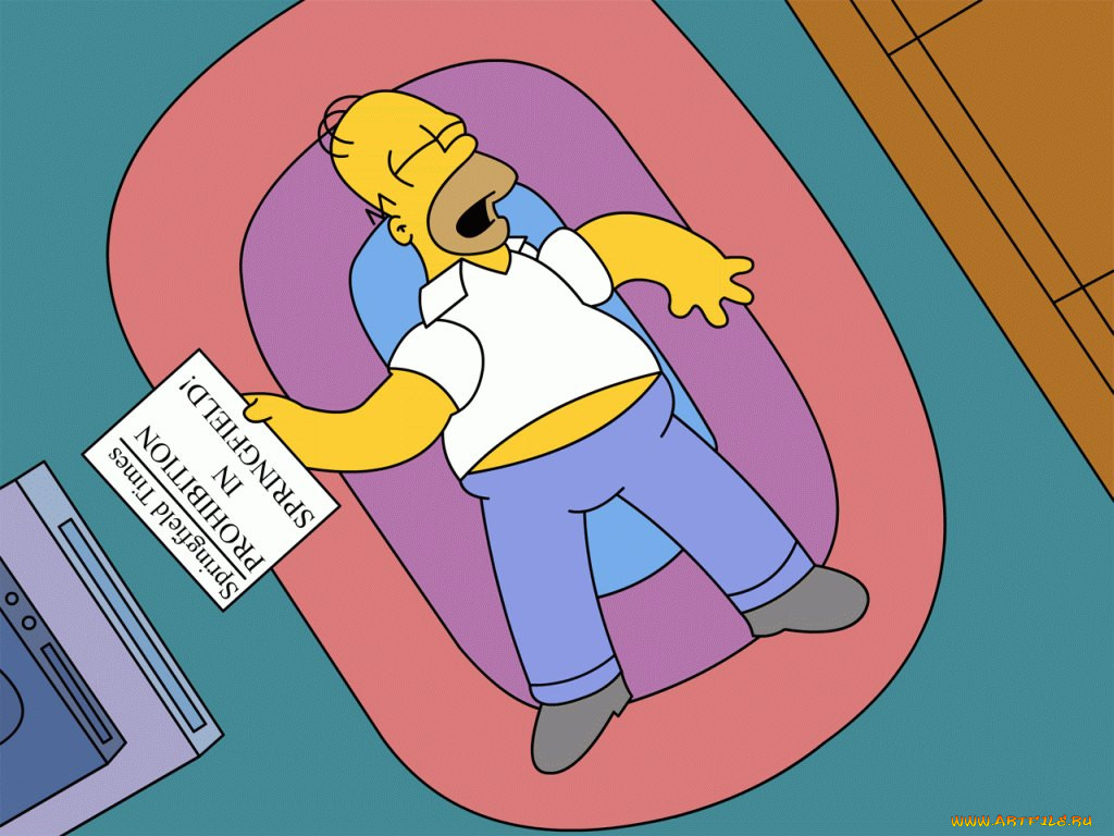 , the, simpsons